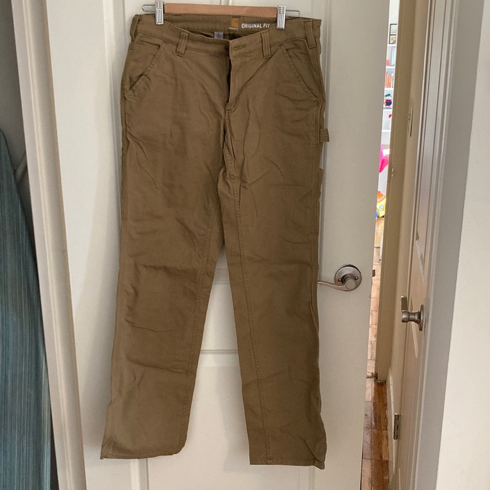 Carhartt Women’s Rugged Flex Original Fit Canvas Work Pant - size 8 tall